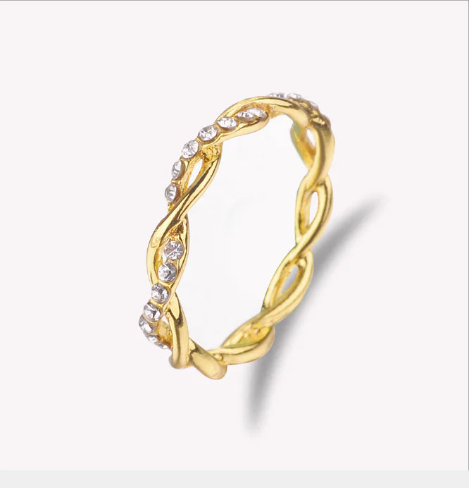 Twisted Rope Bridal Ring