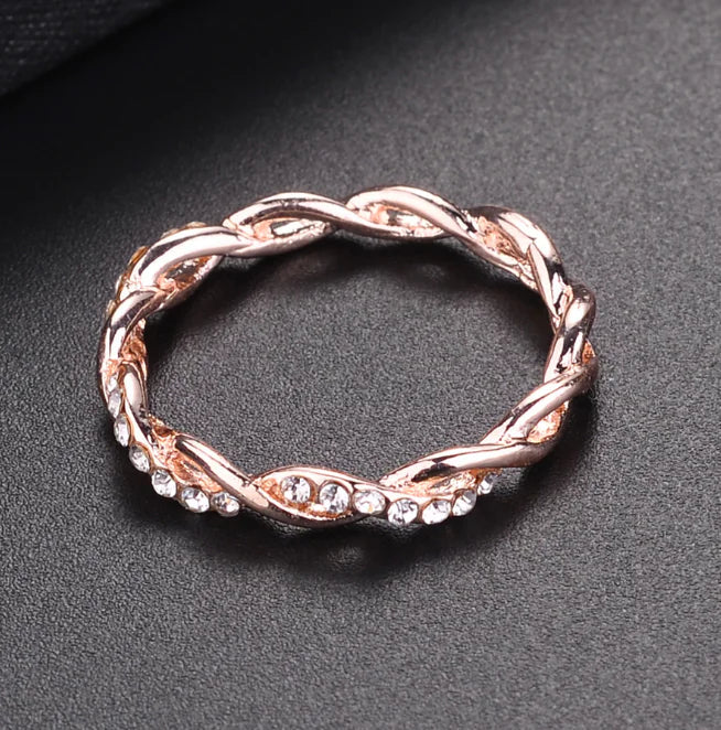 Twisted Rope Bridal Ring