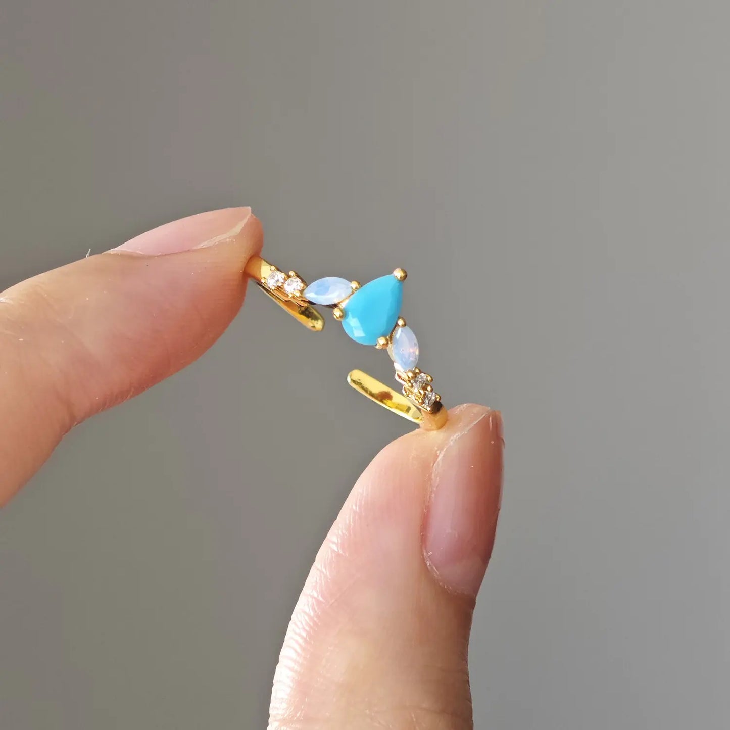 Butterfly Flower Ring