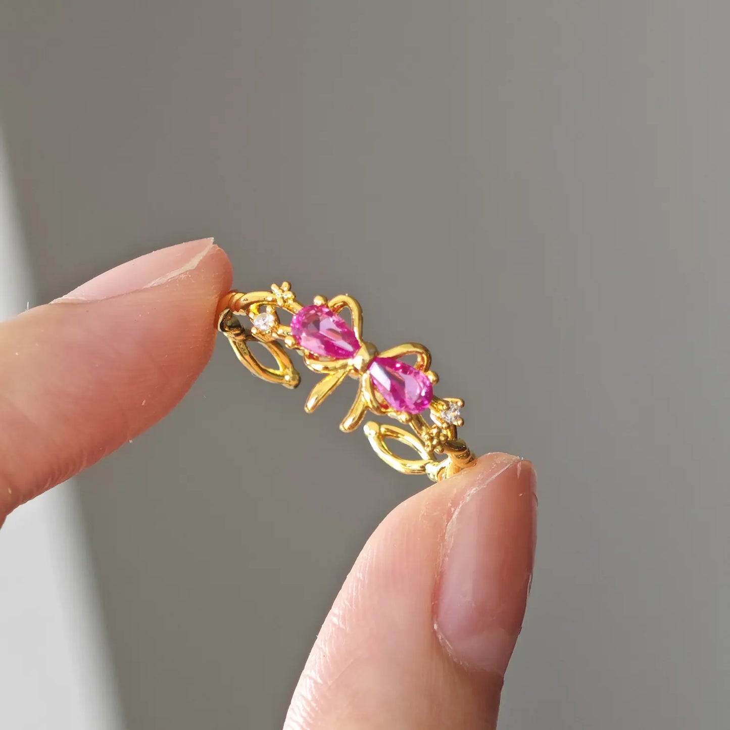 Butterfly Flower Ring