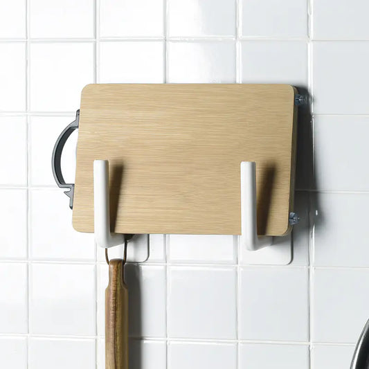 Wall-Mounted Storage Rack for Cutting Boards (Set of 2)