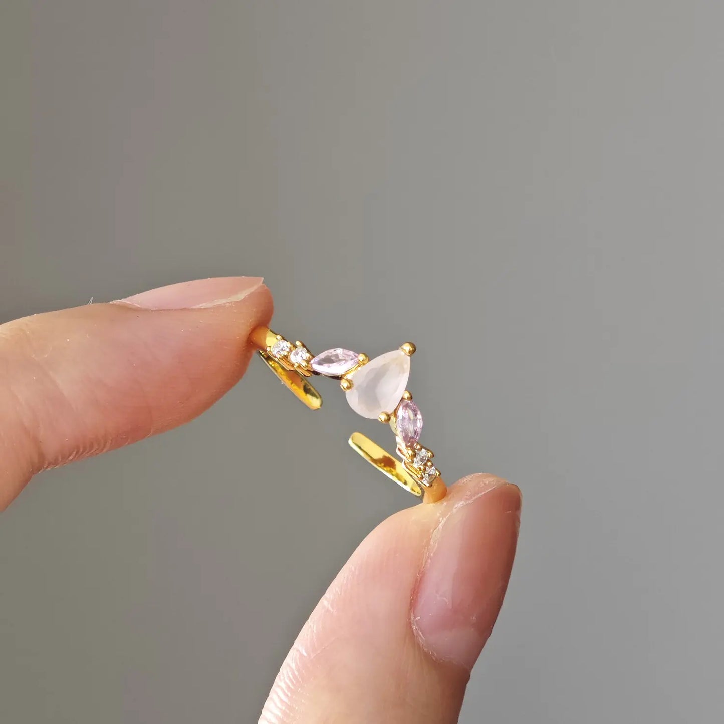 Butterfly Flower Ring