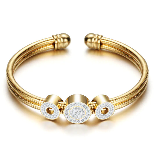 Diamond Snake Chain Bracelet for Women