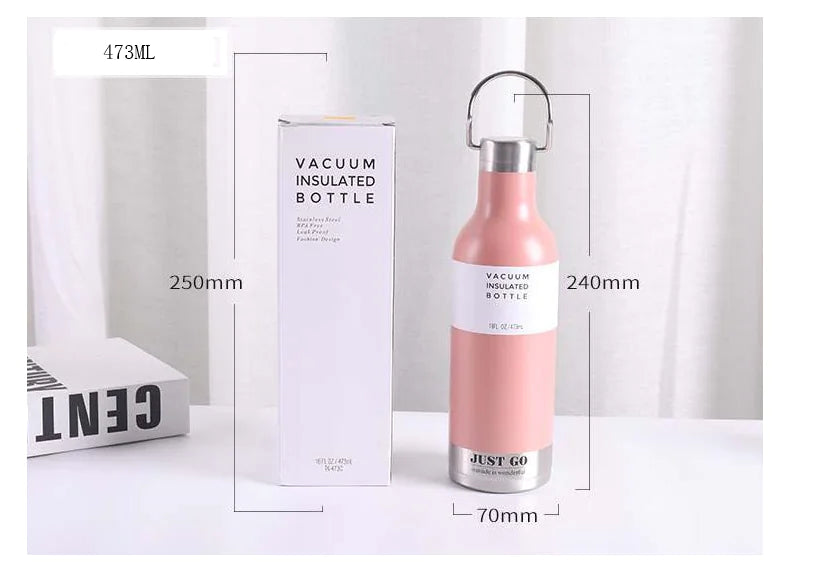 Insulated Stainless Steel Outdoor Water Bottle