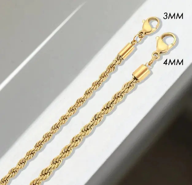 Rope Chain Gold